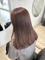 ビーヒアナウ N゜03 金沢駅西店(BE HERE NOW)&nbsp;髪質改善カラー/モカムース