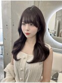 上品可愛い◇韓国くびれヘアショコラグレージュ