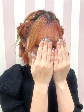 ガーリースタイル/心斎橋/ヘアメ/セットサロン