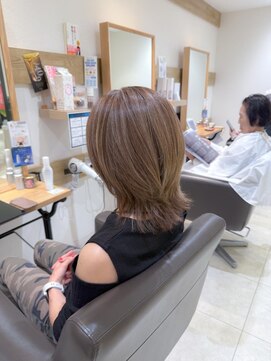 白髪ぼかし　脱白髪染め　【藤沢　藤沢駅】