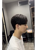 オーラ(AuRa)&nbsp;センターパート、ニュアンスパーマ