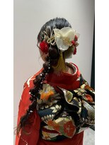 ヴィアンカ(Vianca)&nbsp;成人式！編みおろしアレンジ