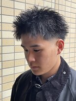 スウェル 津田沼店(Swell)&nbsp;サーフカール/スパイキーショート/ブルーブラック/津田沼