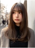 ハッシュカットバタフライカット顔回りカットカーテンバング