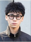 アクティブショートルーズショートパーマツイストパーマ緩め
