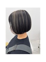 アイニ 天王寺アポロ店(aini)&nbsp;ぷつんとボブ×アンブレラカラー
