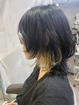 ギフト(Gift) フェイスレイヤー×ウルフカット