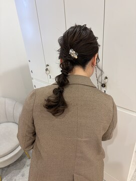 ロンドブルーム 天神大名店(Lond Bloom) ブリーチなしカラー/ヘアアレンジ/ヘアセット/福岡/10代20代30代