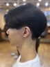 《メンズヘア髪質改善で毎日のアイロンから解放》弱酸性髪質改善ストレート