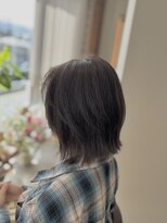 クレイン バイ パプスドコワフュール 宝塚中山寺(Crane by Pap'sde coiffeur) グレージュボブ