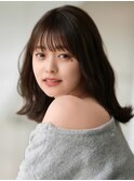 【F】大人ニュアンスヘア顔まわりカット