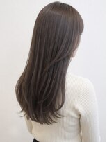 ルーム 大通店(ROOM)&nbsp;ブリーチなしオリーブベージュ艶髪レイヤー透明感秋カラー
