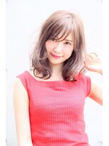 ロエナ(ROENA) 20代30代40代50代美髪ケアカラー切りっぱなしボブピンクブラウン