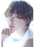 〔自由が丘 AUQWA〕ナチュラルショートボブ