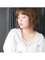 リリアン 表参道(relian)&nbsp;ゆるふわボブ 柔らかベージュ