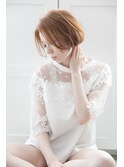 透明感ナチュラルボブ