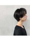 フェミニンマッシュショート