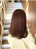 チェリーピンク×透明感