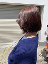 ロイジー(roijir) 【表参道 roijir】ピンクブラウンカラー×ボブカット