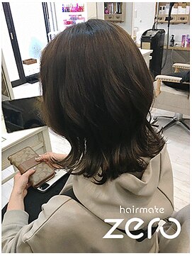 ヘアメイクゼロ 坂戸駅前店(hairmake zero) 秋カラー カーキアッシュ オージュア