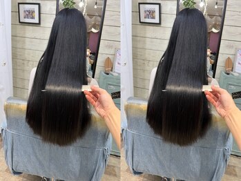 トーク 伊丹本店(TAL'KE)の写真/hair space　TAL'KEこだわりのトリートメントで[しっとりまとまる柔らか髪]を、触るたびに実感して！