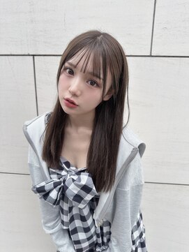 サロンドミルク 原宿(salon de MiLK) 【salon de MiLK 原宿】ツヤ感ミントベージュカラー