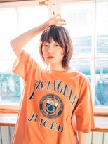 サニーデイ 横浜戸部店(SUNNY DAY) くびれボブ×アッシュベージュ