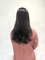 ザックラフィネ(ZACC raffine)&nbsp;グレーベージュ/ブリーチなしカラー/レイヤーロング