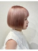 ツヤツヤハイトーンピンク