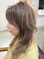 オンカラー(ON.COLOR)&nbsp;大人ハイライトグレージュショート40代50代