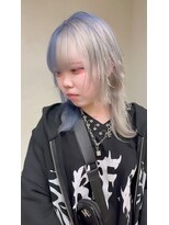 ジゼル(gisele)&nbsp;(堀江)シルバー×ペールブルー