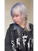 (堀江)シルバー×ペールブルー