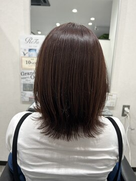 セカンド(Second) Second   ×　外ハネスタイル