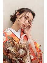 シャルメ 池袋(CHARMER) 大人シニヨンスタイル！ヘアセットの定番！成人式や結婚式にも♪