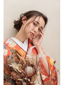 シャルメ 池袋(CHARMER) 大人シニヨンスタイル!ヘアセットの定番!成人式や結婚式にも♪