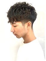 銀座マツナガ 浅草店&nbsp;ツイストスパイラル/パーマ/メンズ/ナチュラル/ツーブロ