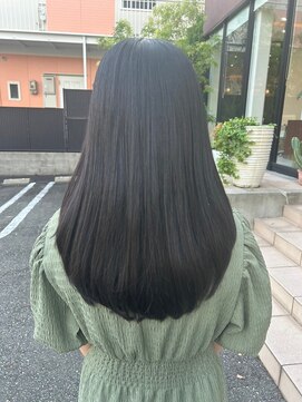 ヘアーアンドエステ ハラダ 滝ノ水店(Hair&Esthe Harada) 丸みロング/艶髪ロング