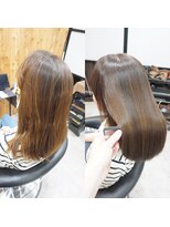 ヘアテリア リュウ 大塚(hair teria ryu) 縮毛矯正/髪質改善/艶髪ストレート/艶カラー