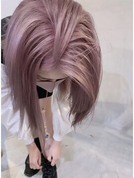 ココモ(KOKOMO) 【中下寧々】ペールピンクピンクアッシュカラー