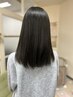 カット＋ダメージケア付き縮毛矯正+5stepトリートメント ￥22400⇒￥16500