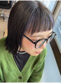 上大岡東/上大岡/黒髪 ボブルフ ネビージュ 小顔 ワンレン