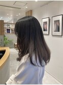 内巻きワンカールパーマ