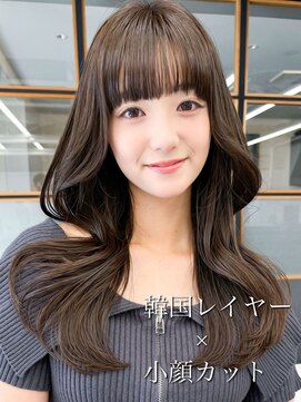 スタートウキョウ 渋谷(STAR TOKYO) 【艶感シースルーバング】韓国レイヤー大人可愛いウェーブ巻き髪