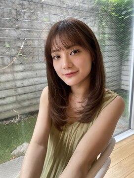 ガーランド (Garland) 大人かわいい顔まわりレイヤーロングレイヤーイルミナカラー