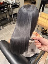 アヴァンス 深井店(AVANCE.) 髪質改善トリートメント×暗めグレー