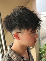 フィフス 原宿(fifth)&nbsp;ツイストスパイラルパーマ波巻きパーマシャドウパーマ黒髪原宿