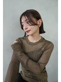 薬院【honen】姫カットレイヤーショートボブウルフ髪質改善