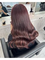 ミニョン(mignon)&nbsp;韓国/ダブルカラー/ブリーチ/ピンク/学割U24/新越谷/南越谷/草加