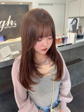 ガルボヘアー 桟橋店(garbo hair) 高知 艶髪 大人可愛い 韓国風 20代30代40代