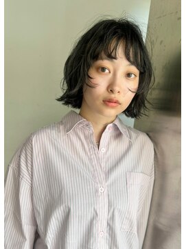 トリッカ シブヤ(TRICCA SHIBUYA) ボブ/フレンチショート/無造作/パーマ風